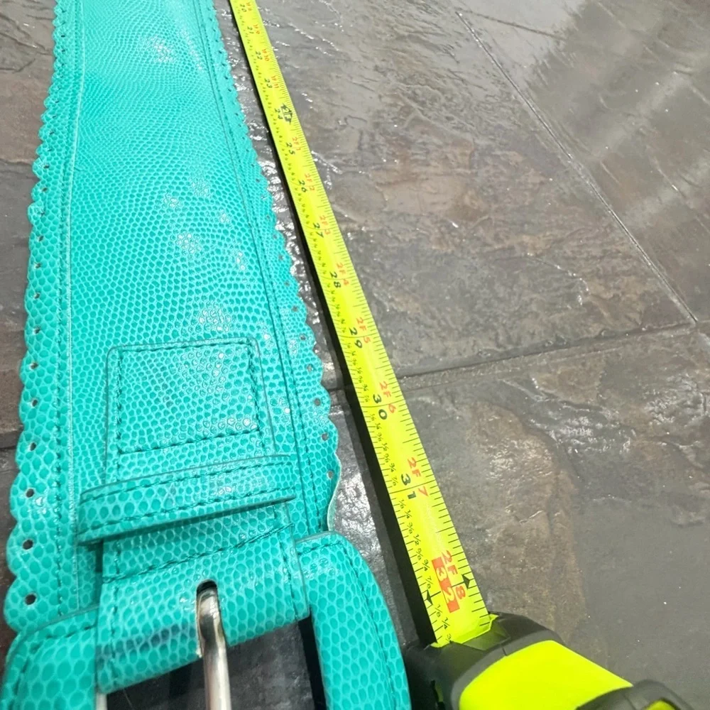 N/A turquoise textured