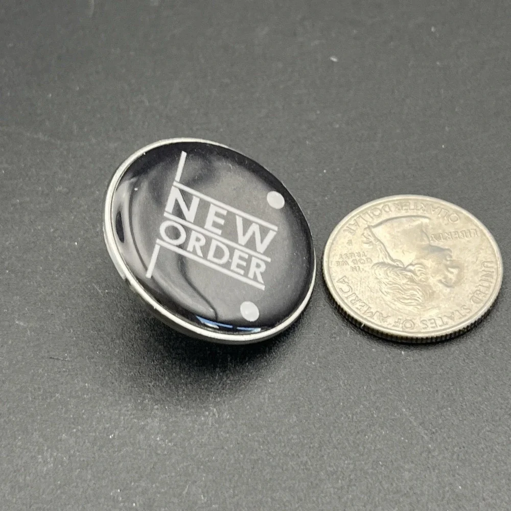 New Order Punk Rock Band‎ Music Lapel Hat Pin