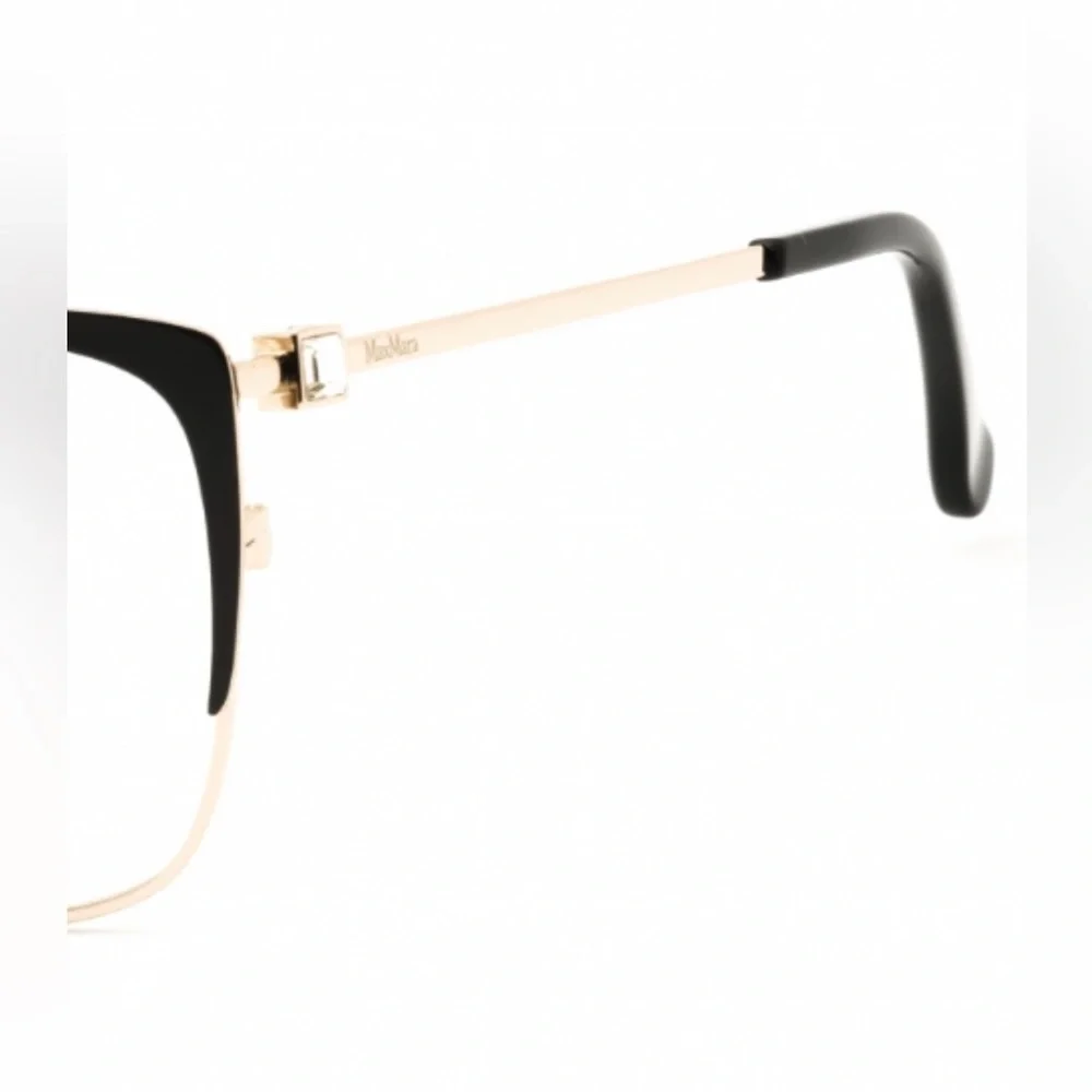 MaxMara Black and Gold Glasses (NWT)