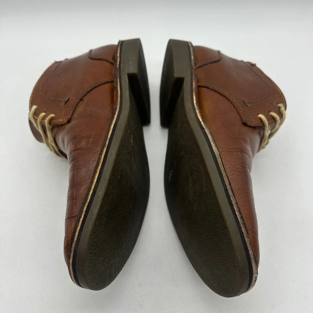 Kenneth‎ Cole Reaction Desert Sun Mens Size 9M Brown Leather Chukka Boots