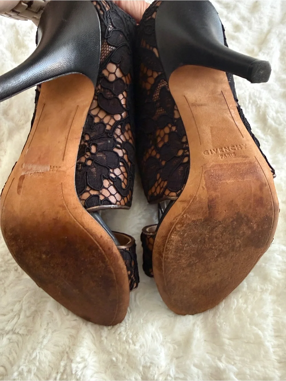 Givenchy black lace