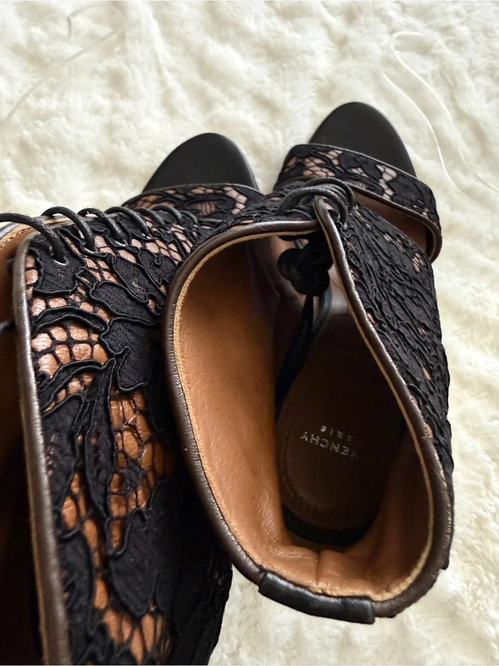 Givenchy black lace