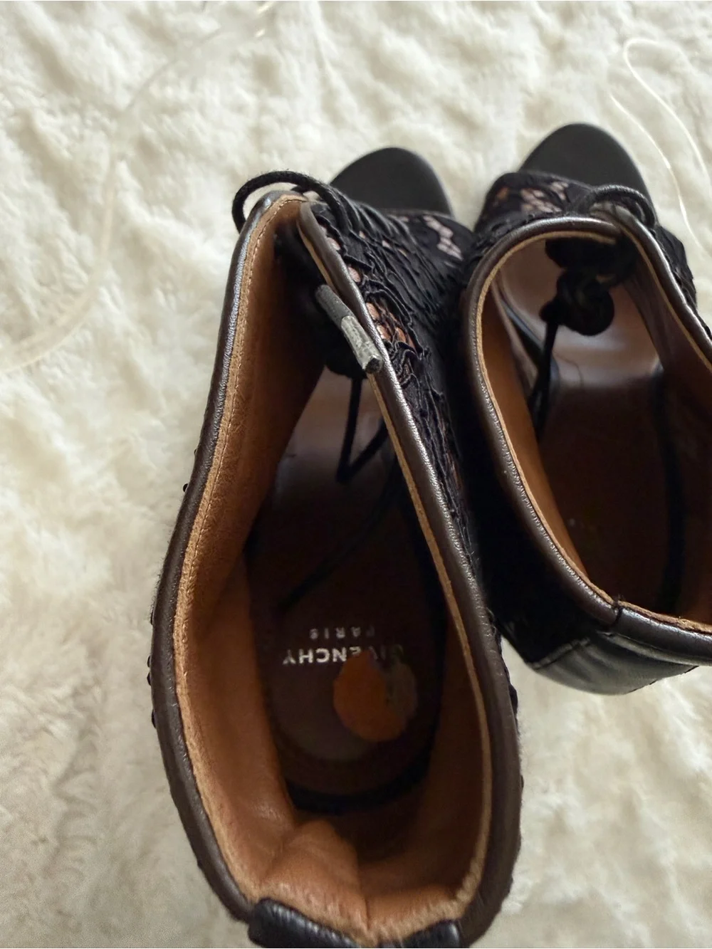 Givenchy black lace