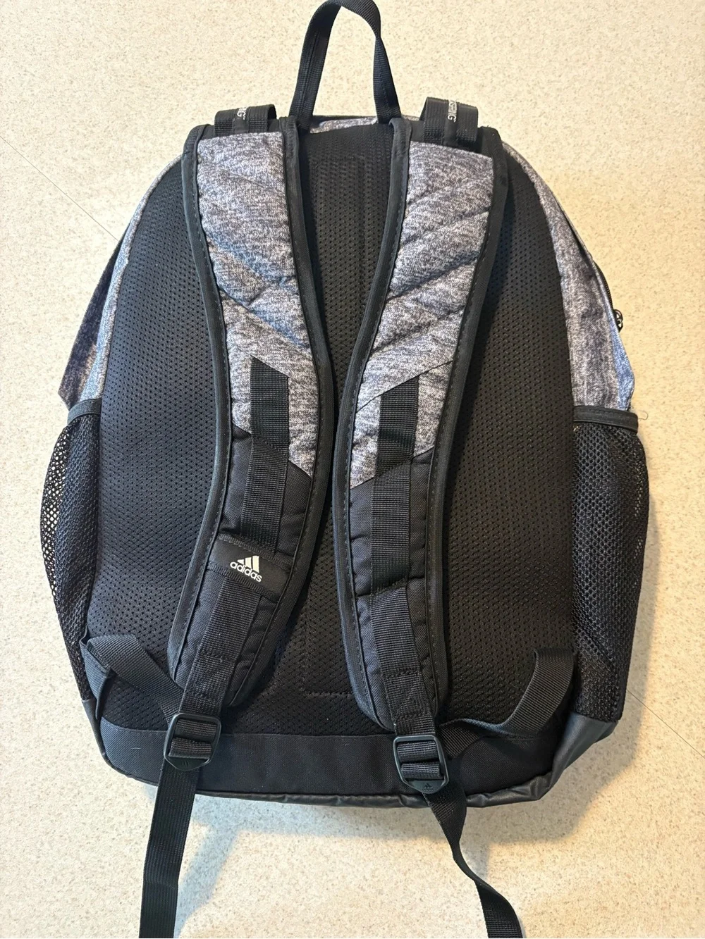 adidas backpack gray