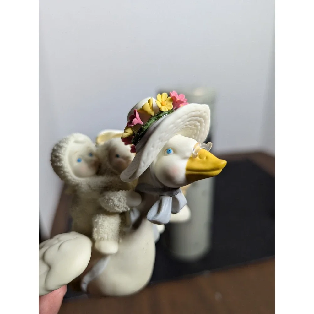 Department 56 Snow Babies Let's Fly Mother Goose Hanging Ornament