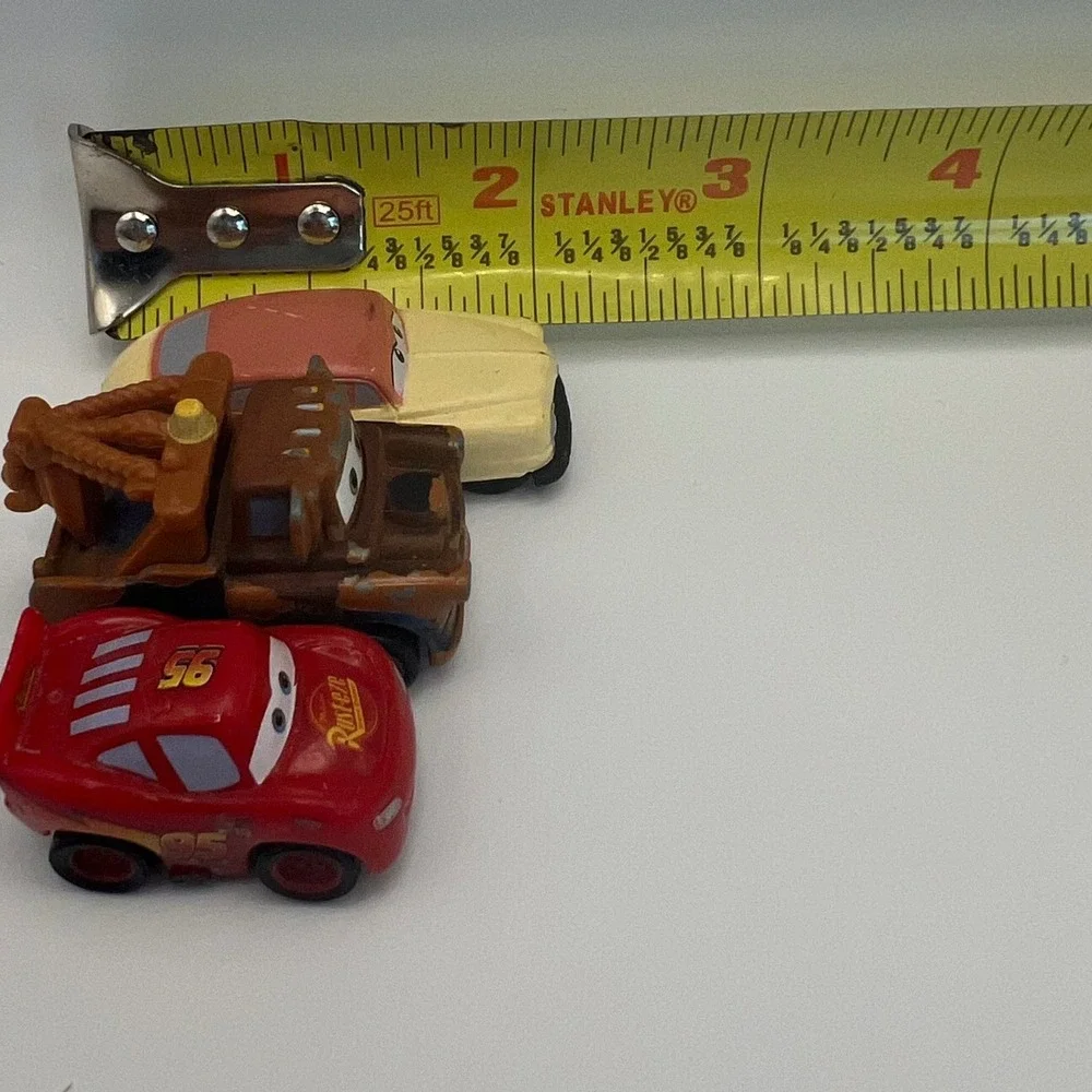 Disney Pixar Cars Mini Car Mixed Lot of 3 McQueen Mater Louise Nash 1