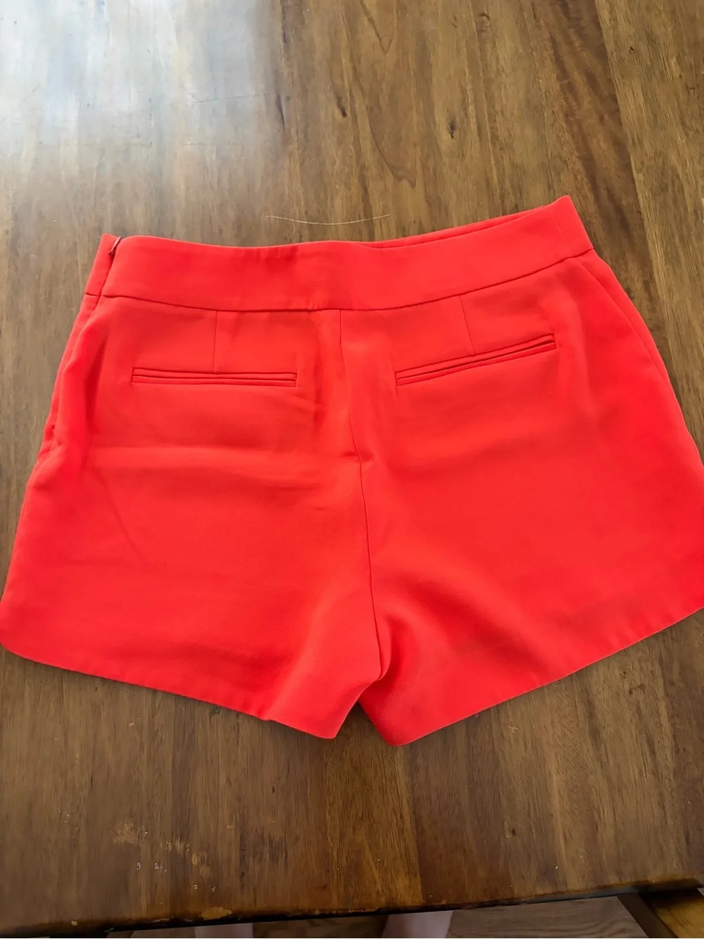 J Crew Orange Shorts Size 6