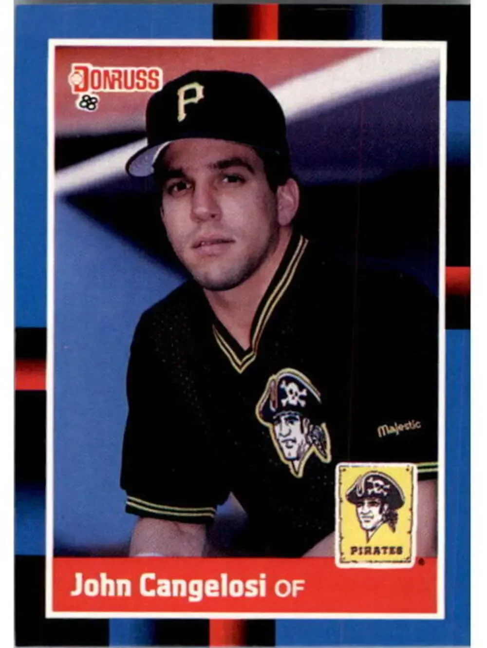 1988 John Cangelosi Donruss Baseball Card #435