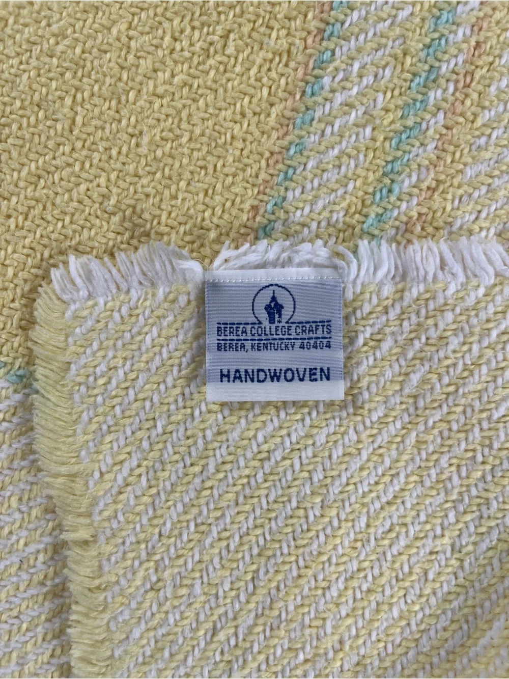 Berea College Crafts vintage handwoven