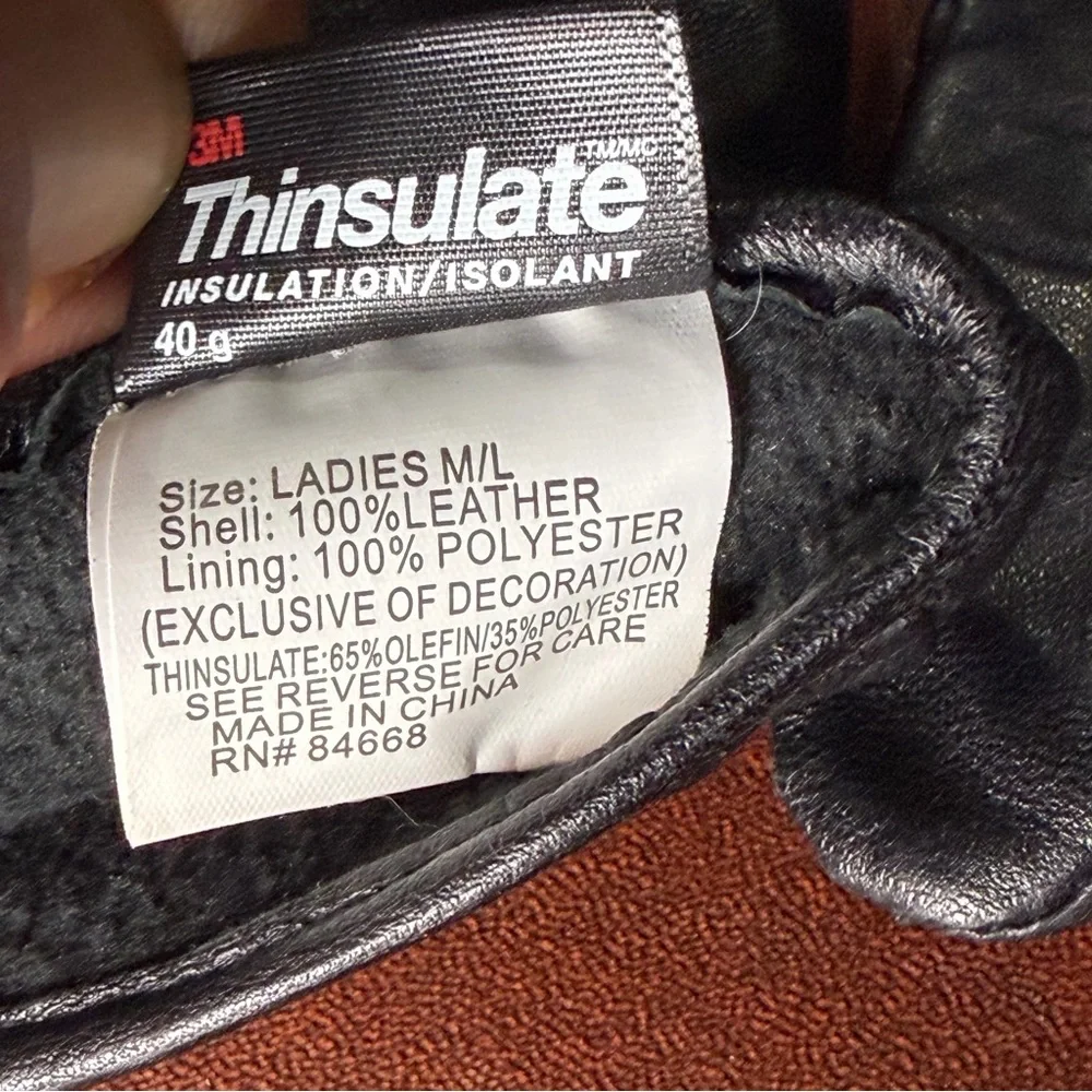 3M Thinsulate insulated leather