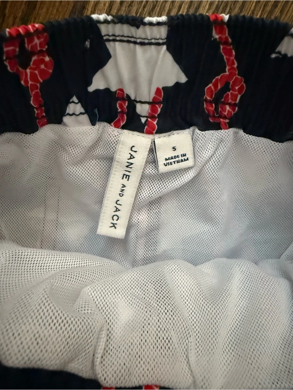 Janie and Jack never worn