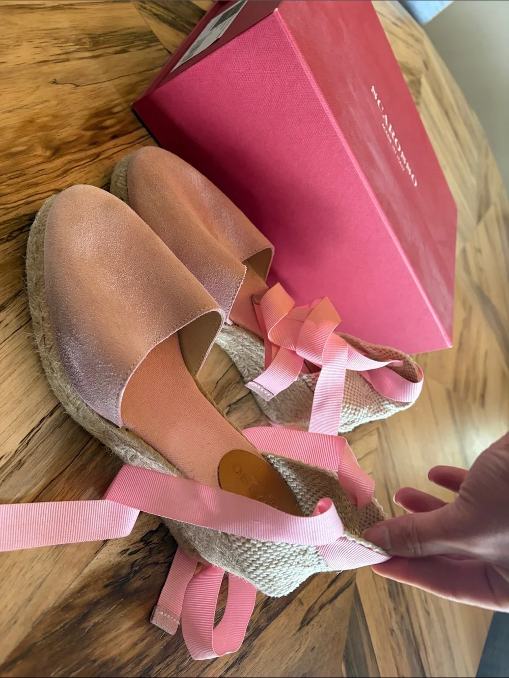 Scarosso espadrille flats