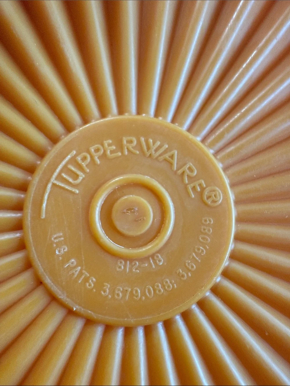 Tupperware pair plastic