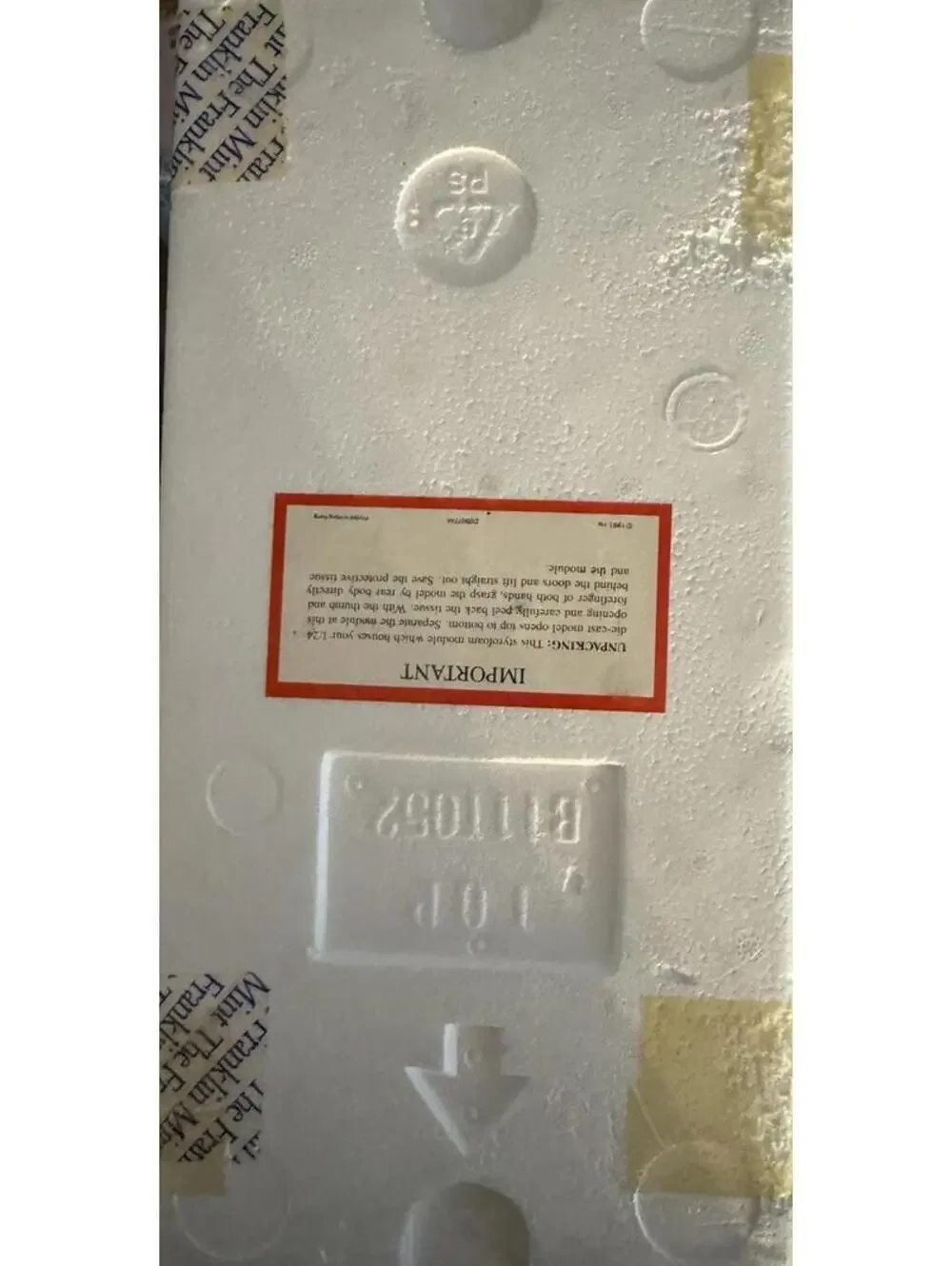 Franklin Mint ***included original