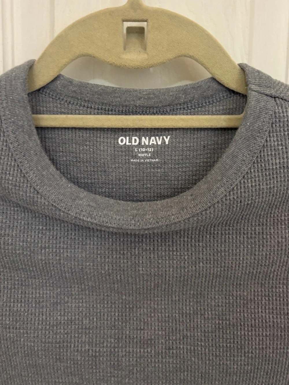 Old Navy Set of 2 Boys Waffle Knit Long Sleeve Tops
