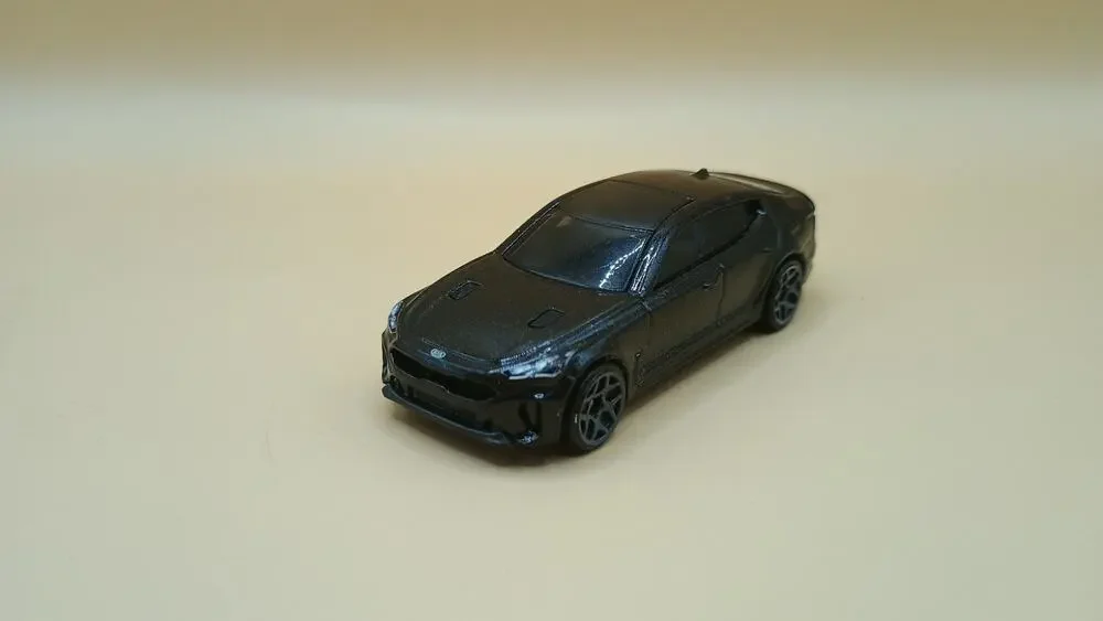 Hot Wheels Black 2019 Kia Stinger GT Kids Model Diecast Toy Car HW Turbo GTC00