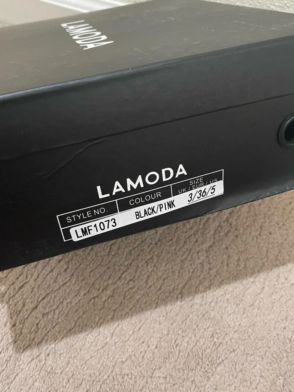 Lamoda chunky black