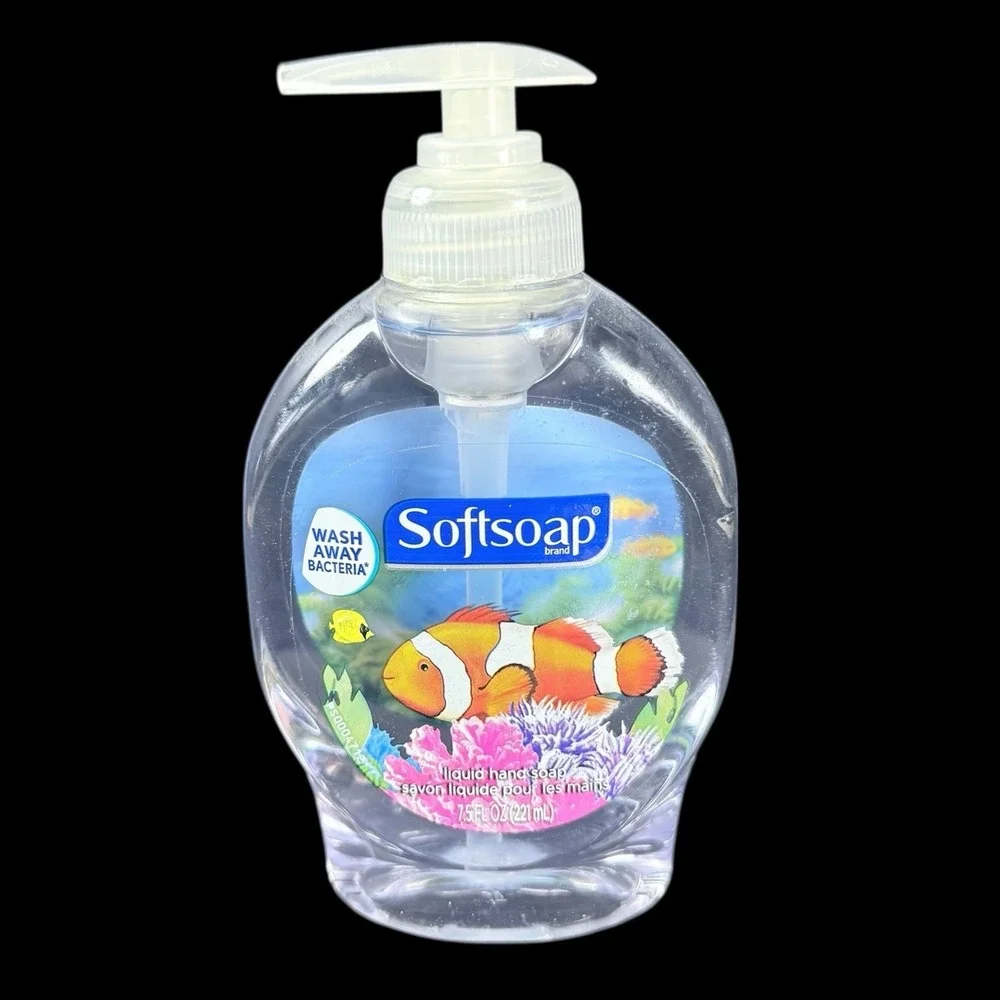 Vintage SoftSoap‎ Aquarium Series Fish Panel Inside 7.5 oz Clownfish New Unused