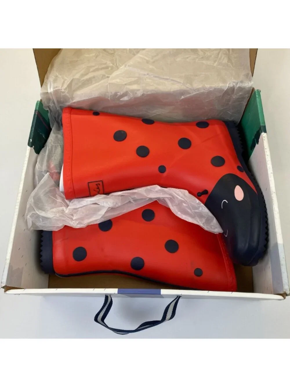Joules red ladybug