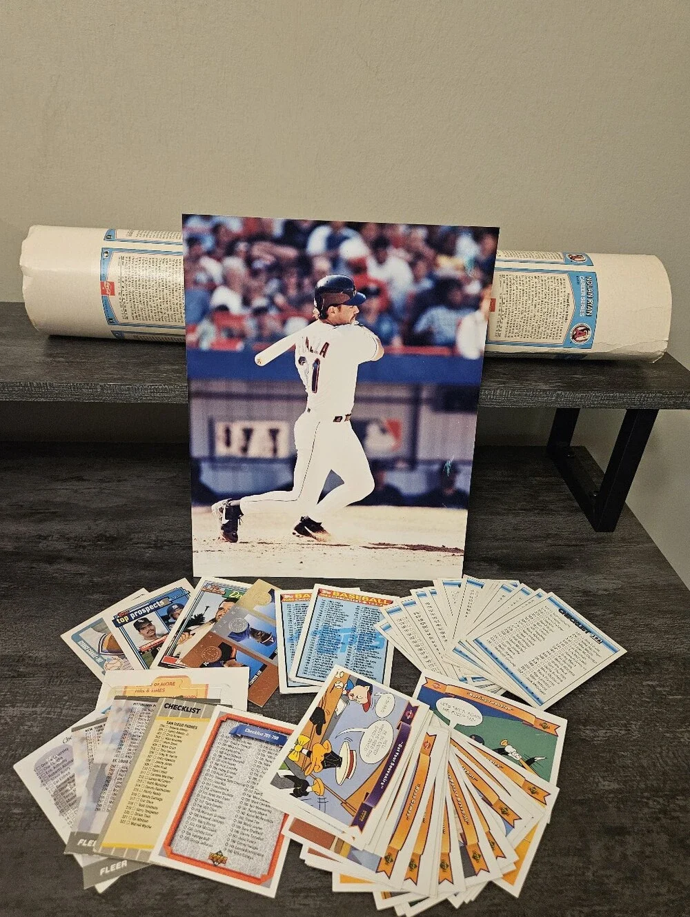 Vintage Baseball Card, Photo & Poster Bundle
