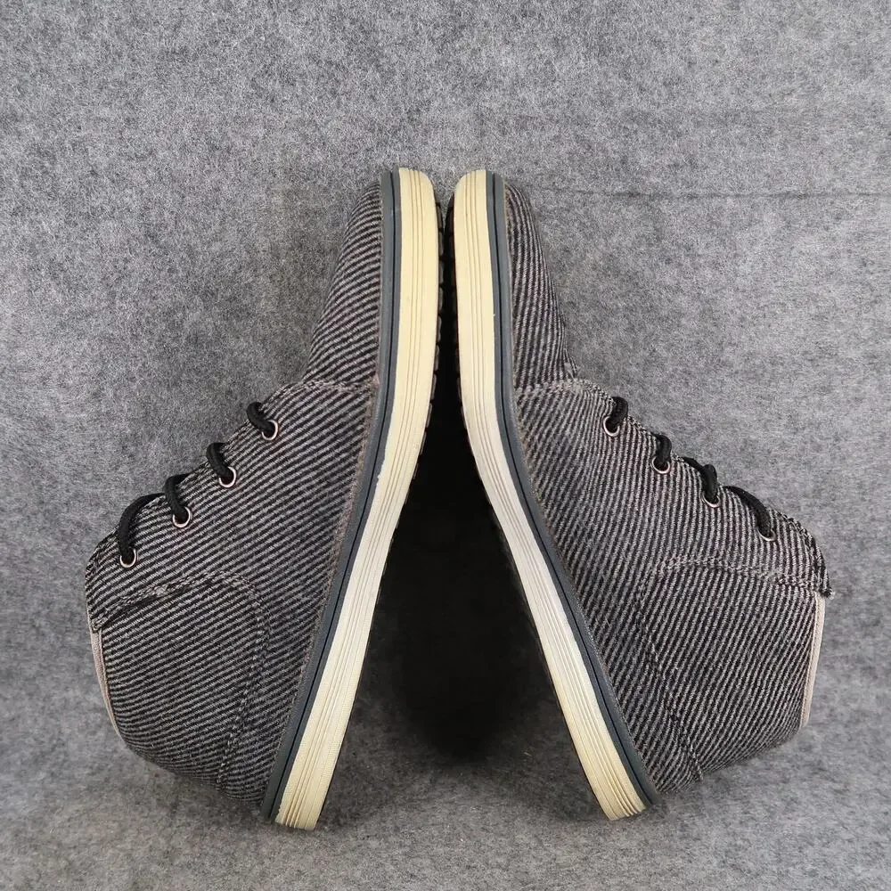 S.Seek Shoes Mens 8 Chukka Boot Sneakers Lace Up Casual Lifestyle Grey Trainer