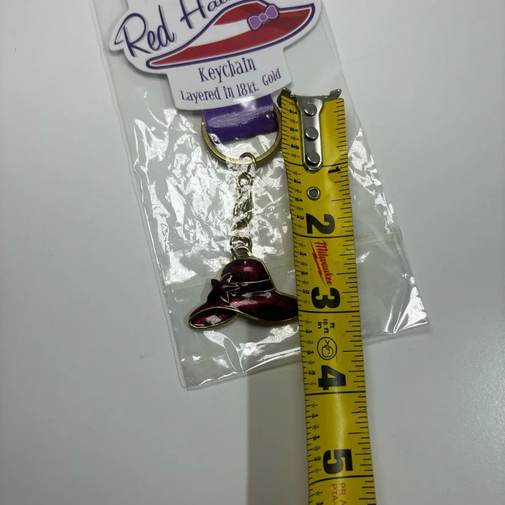 Red Hat society gold nwt
