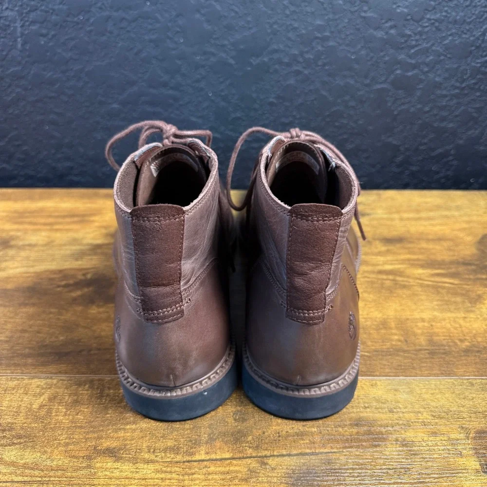 Timberland Lafayette Park A1QDX Brown Leather Chukka Boot Mens Size 13