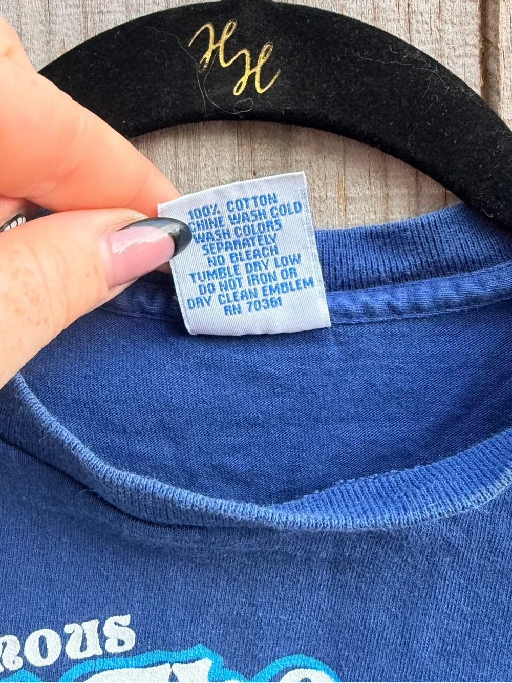 Vintage blue kids