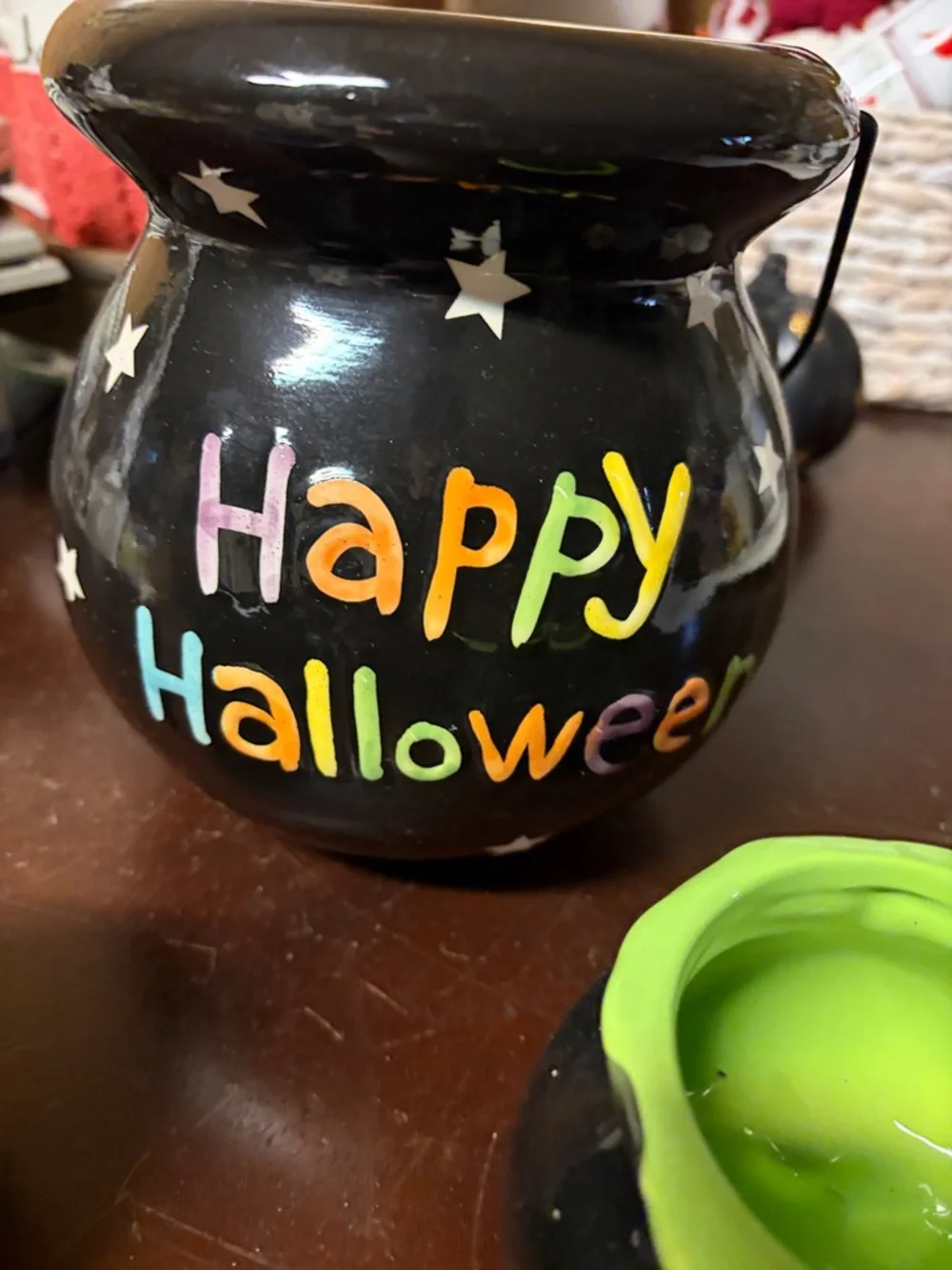 haunted holiday festive black
