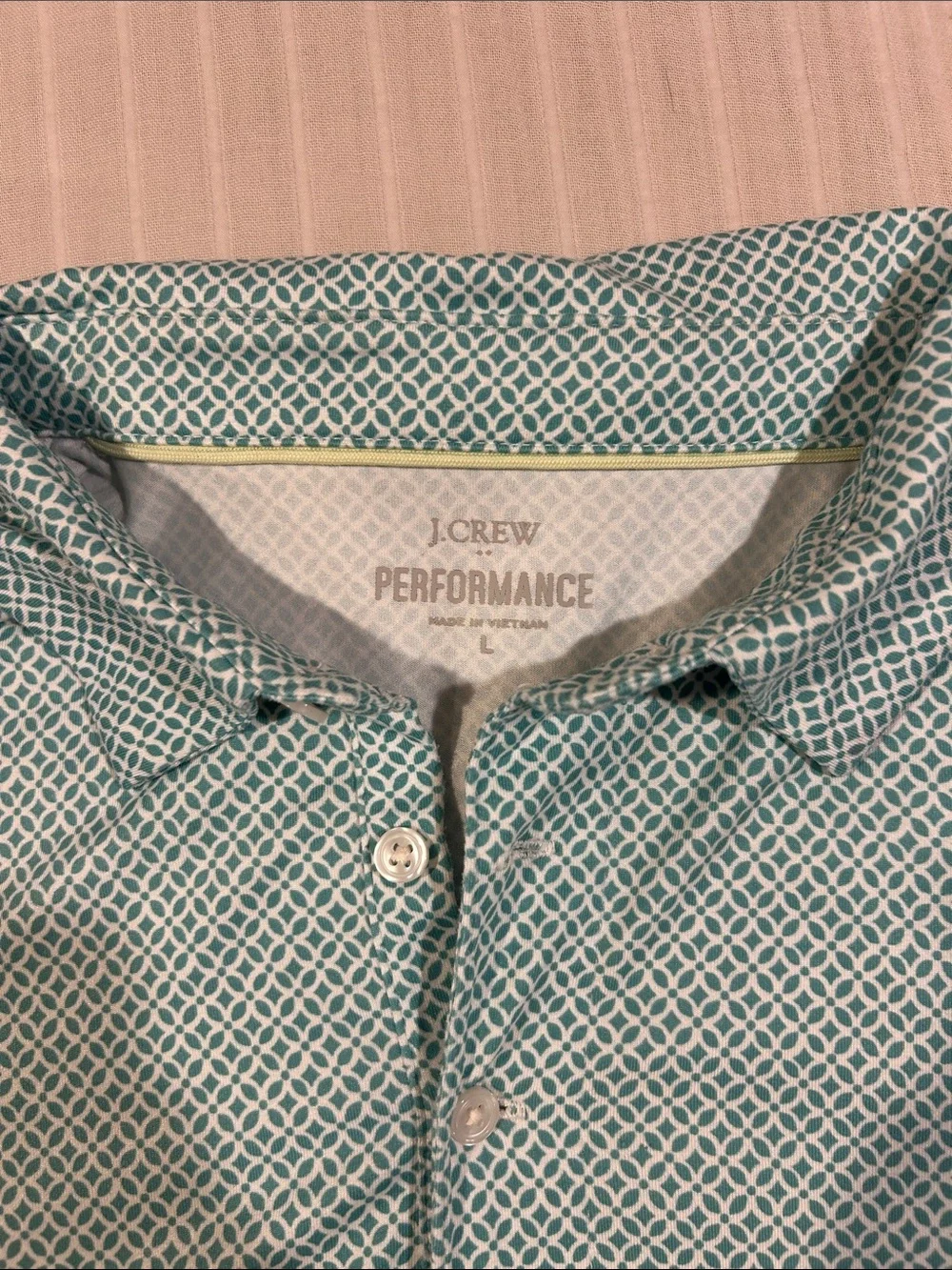 J. Crew light aqua
