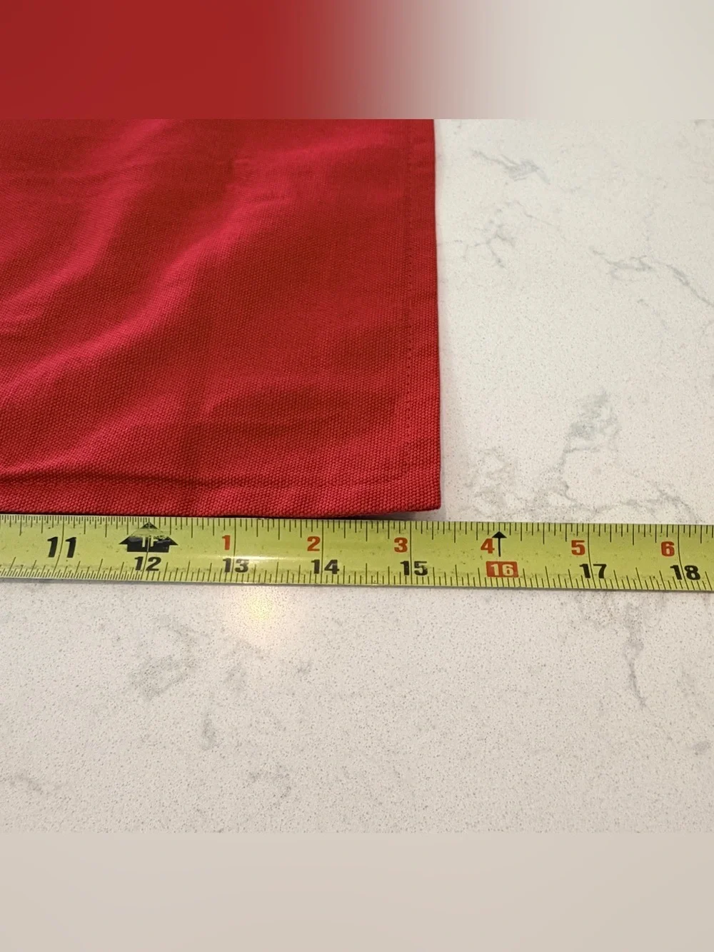 IKEA red cushion