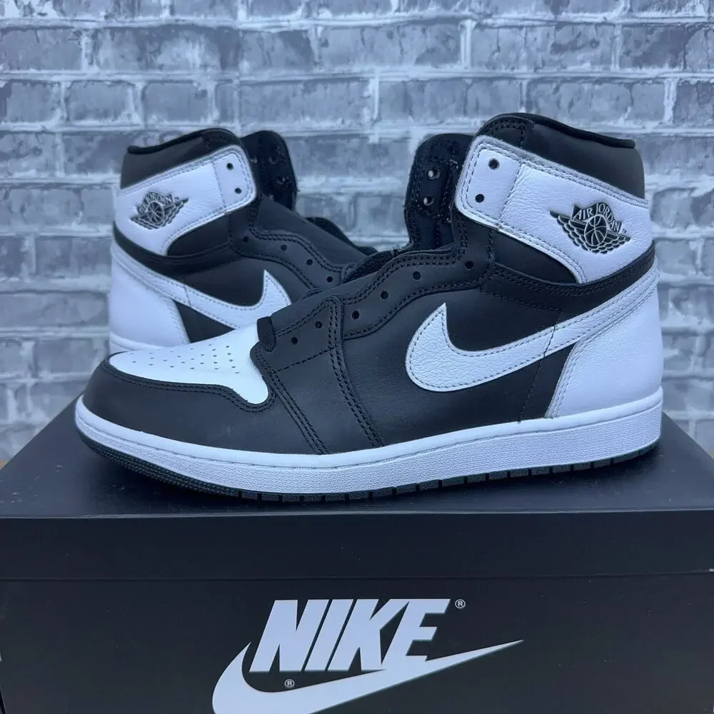 Nike Air Jordan 1 Retro High OG Black / White - White DZ5485-010 Mens Size 8.5