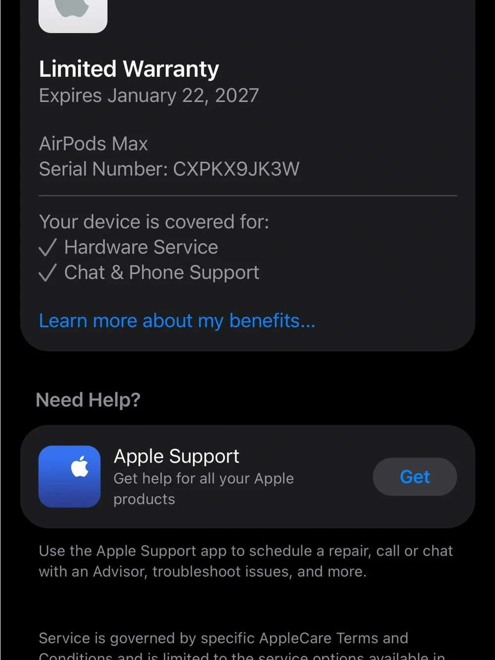 Apple pristine starlight