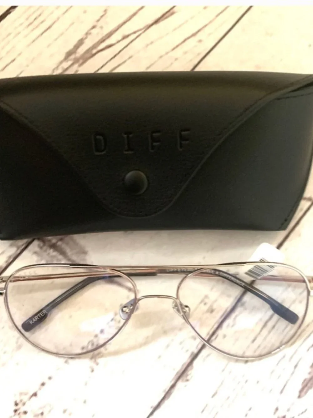 Diff Eyewear silver frame