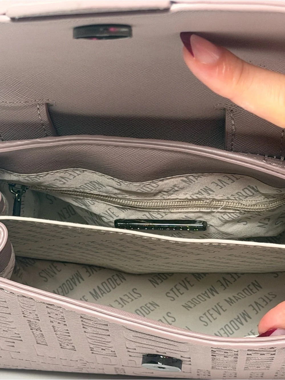 Steve Madden compact satchel