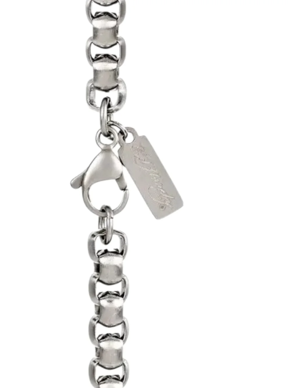 Ed Hardy Stainless Steel Box Chain Necklace -  24