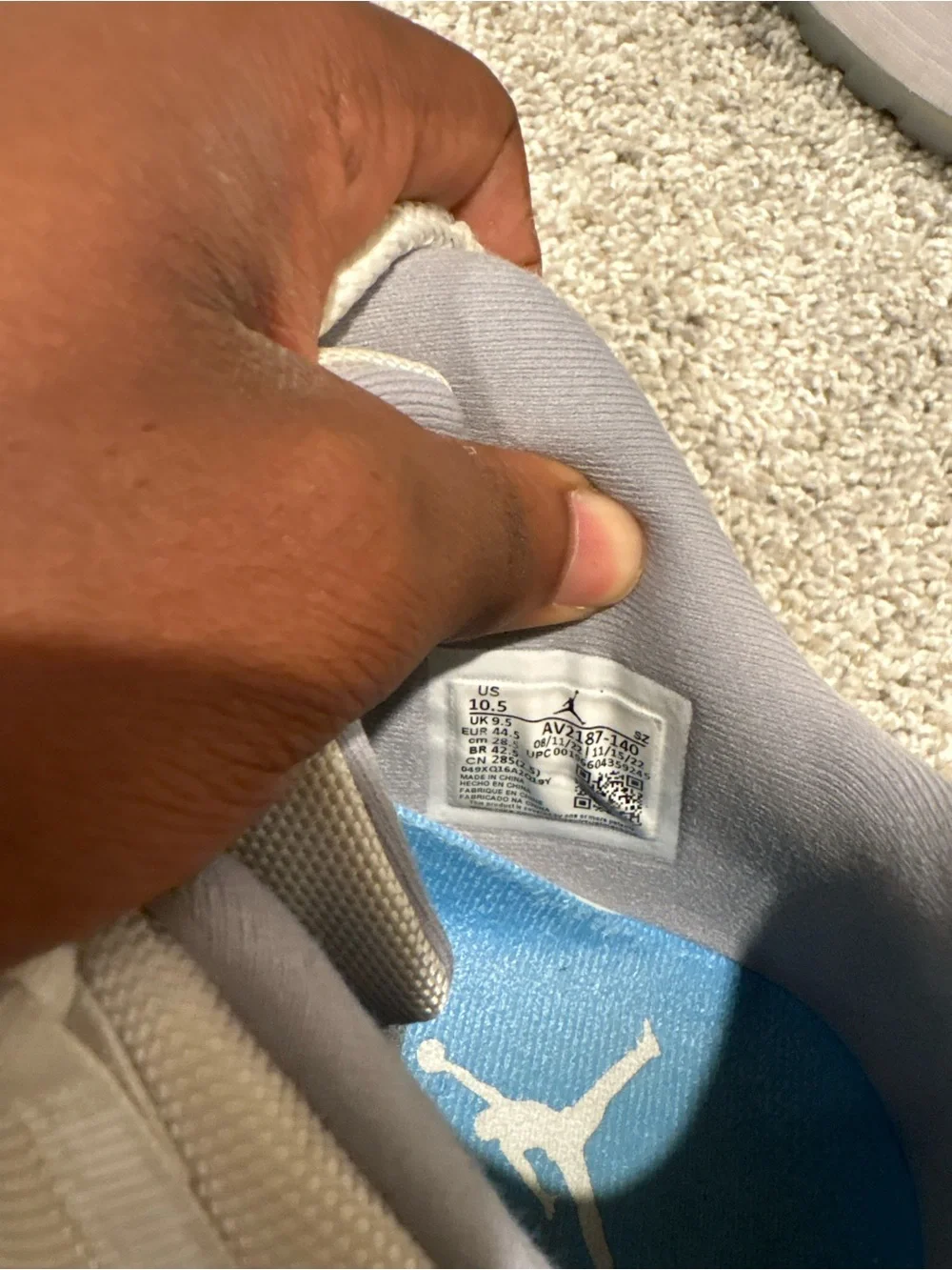 Jordan 11 wolf