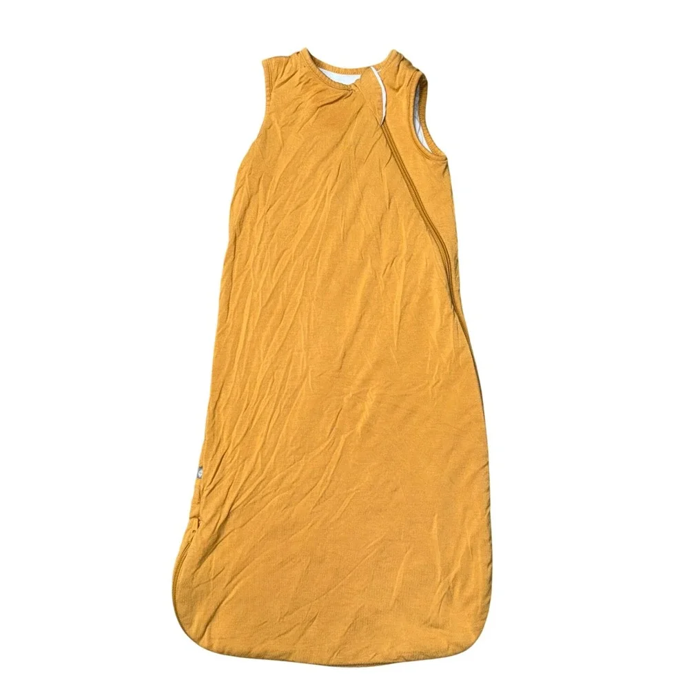 Kyte Baby Sleep Bag Kids Small Mustard Yellow Good 1.0‎ TOG Bamboo Rayon Sack