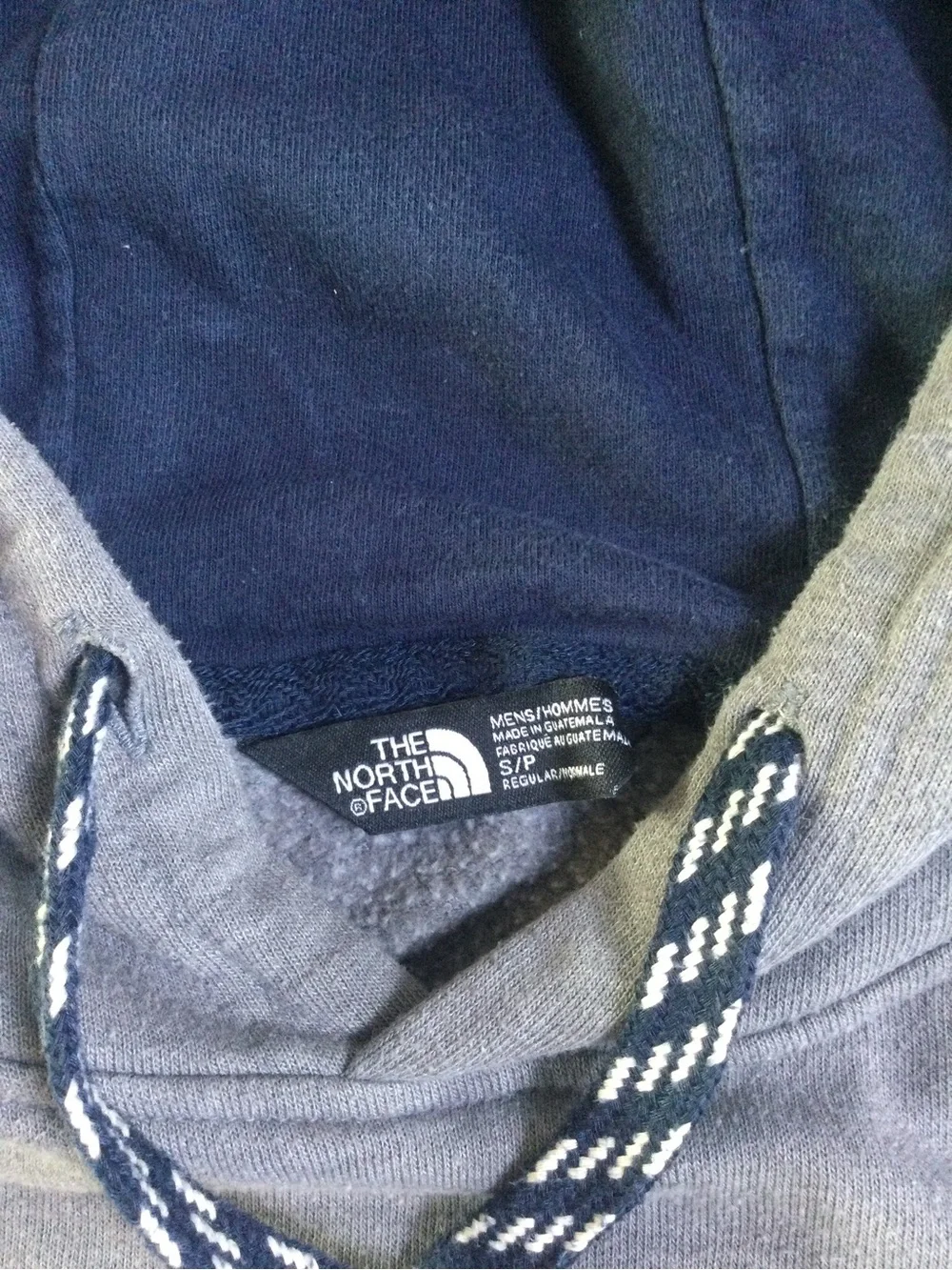The North Face soft gray