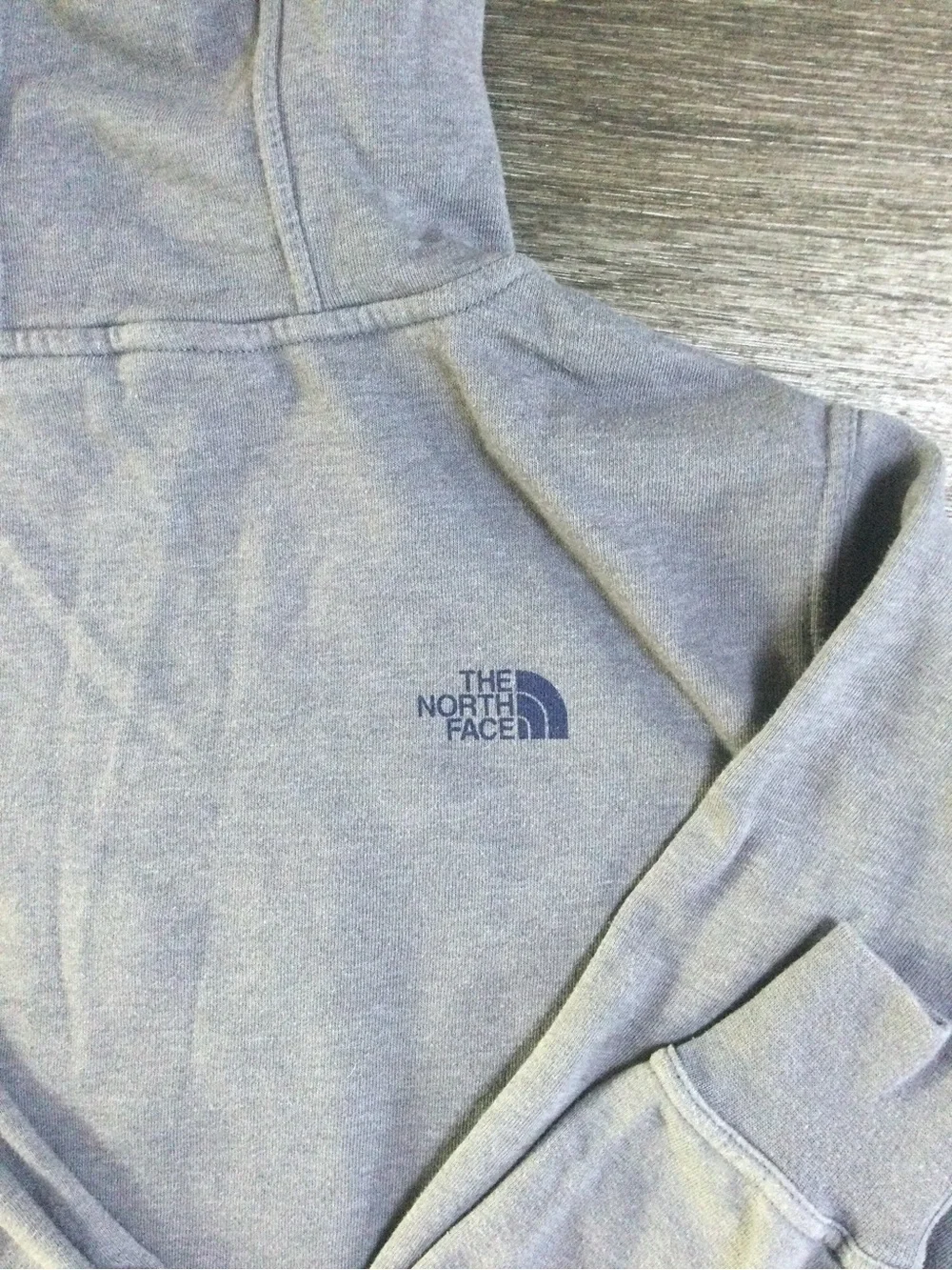 The North Face soft gray