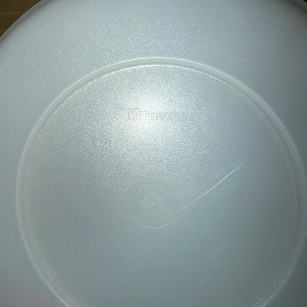 Tupperware light blue