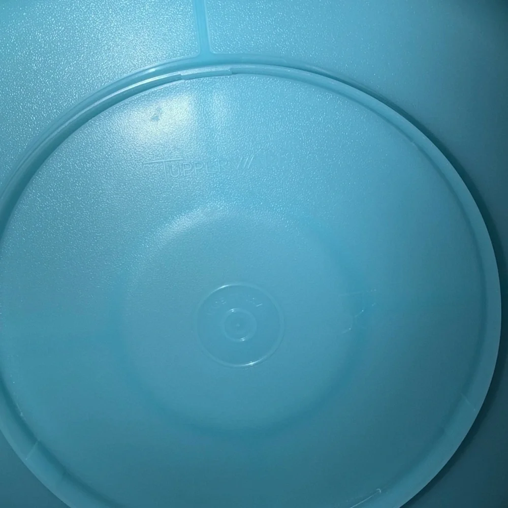 Tupperware light blue