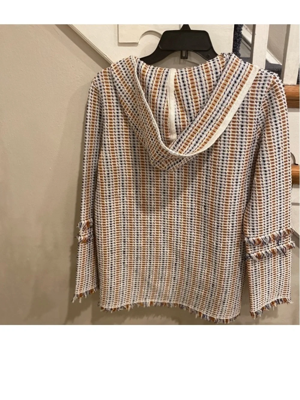 Tory Burch silhouette fringed