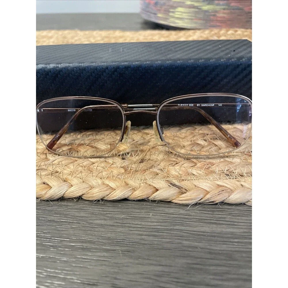 Flexon 606 Coffee Eyeglass Frame
