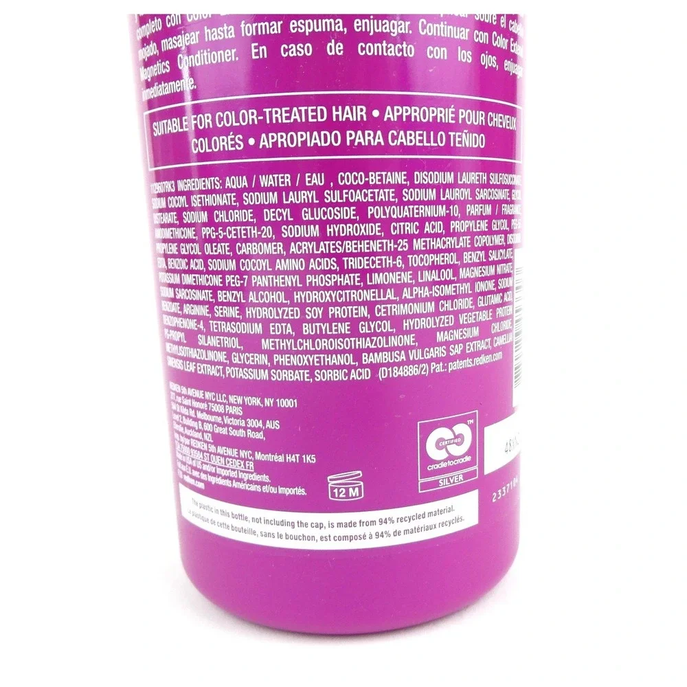 Redken Color Extend Magnetics Shampoo 33.8 oz - New‎ - Sealed