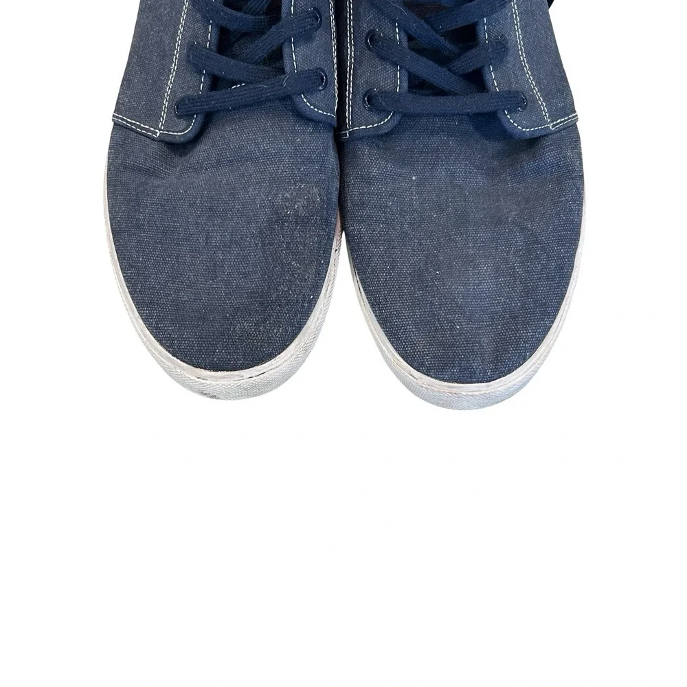 Lacoste Ampthill‎ CS Blue Chukka Sneakers Men's Size 12