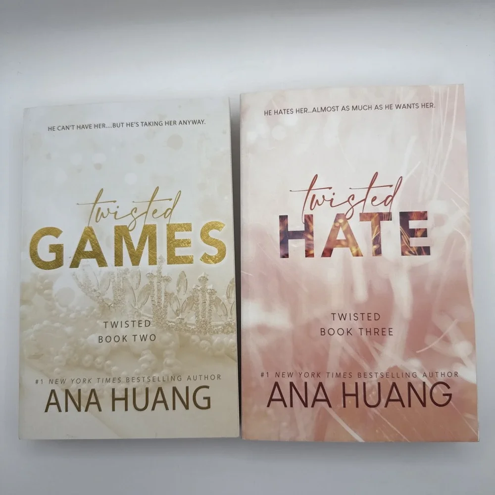 Twisted Hate And Twisted Games Paperback By Ana Huang EUC