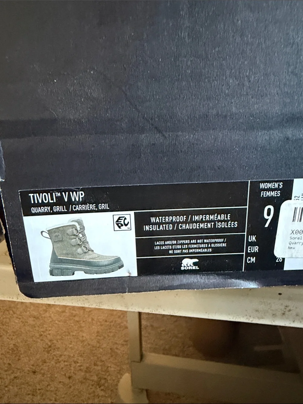 Sorel durable winter