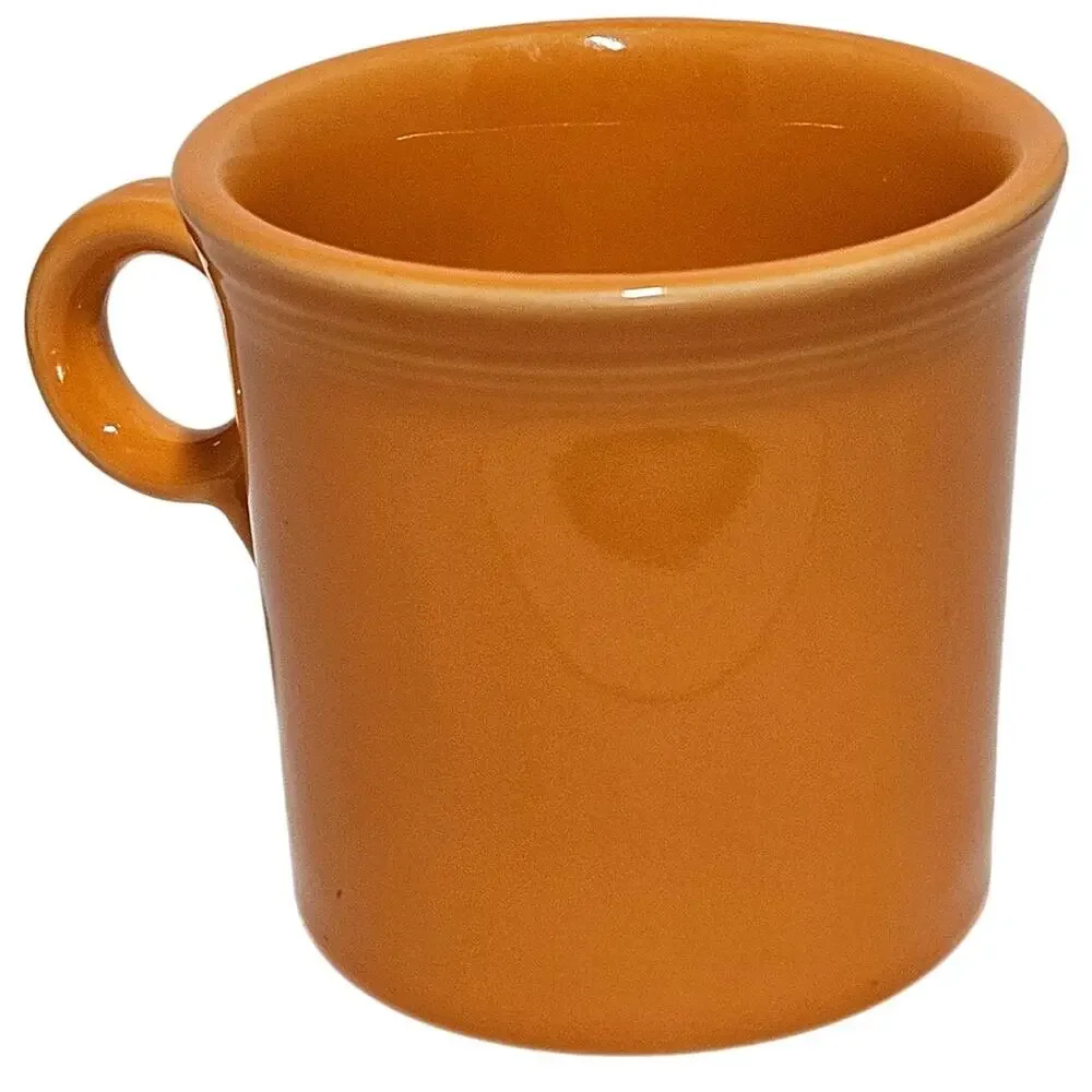 Fiestaware Fiesta Homer Laughlin Coffee Cup 10 Ounce Orange