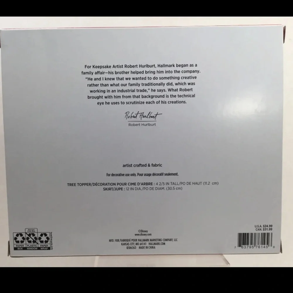 Disney hallmark keepsake